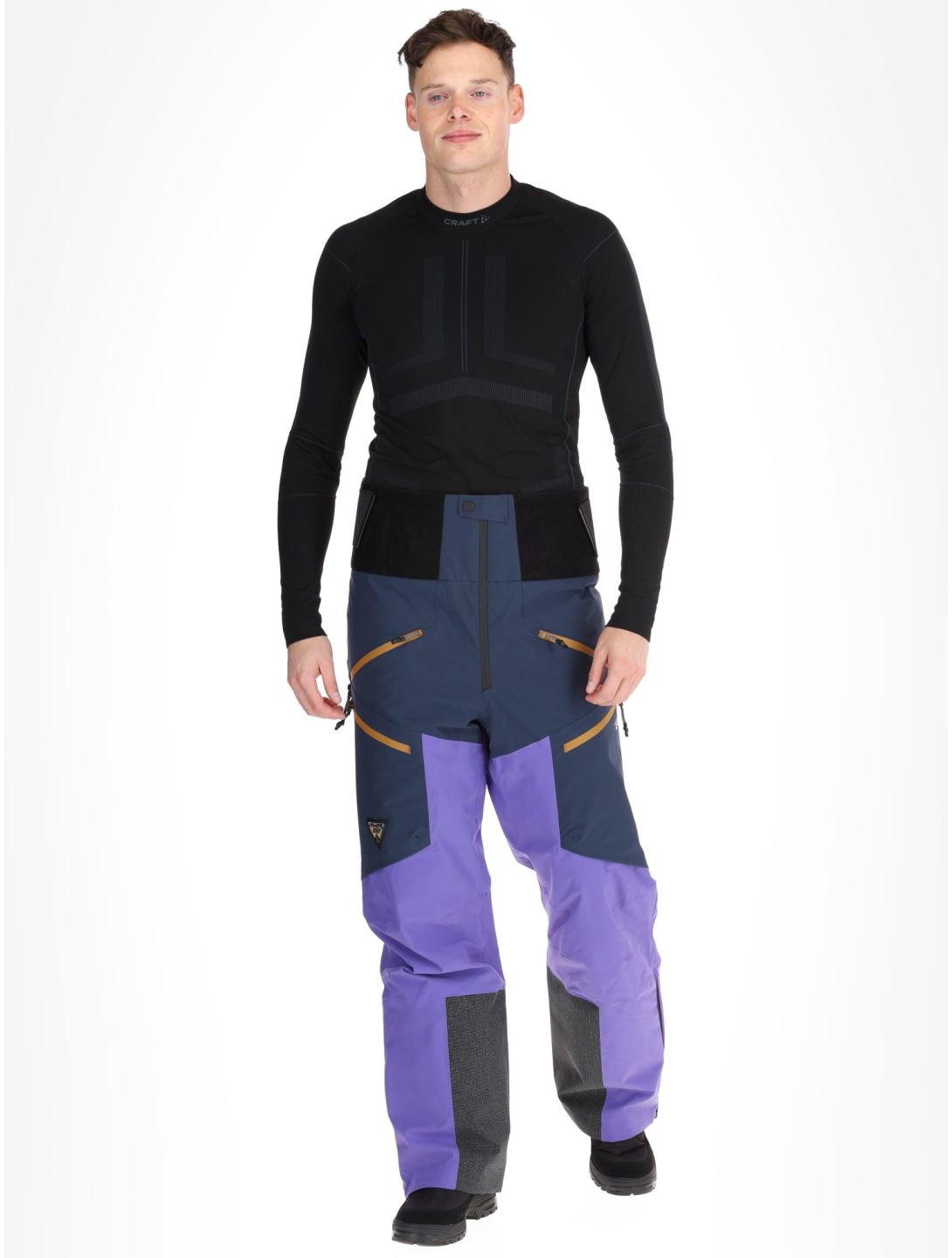 Rehall, Toluca-R pantaloni da sci uomo Purple viola 