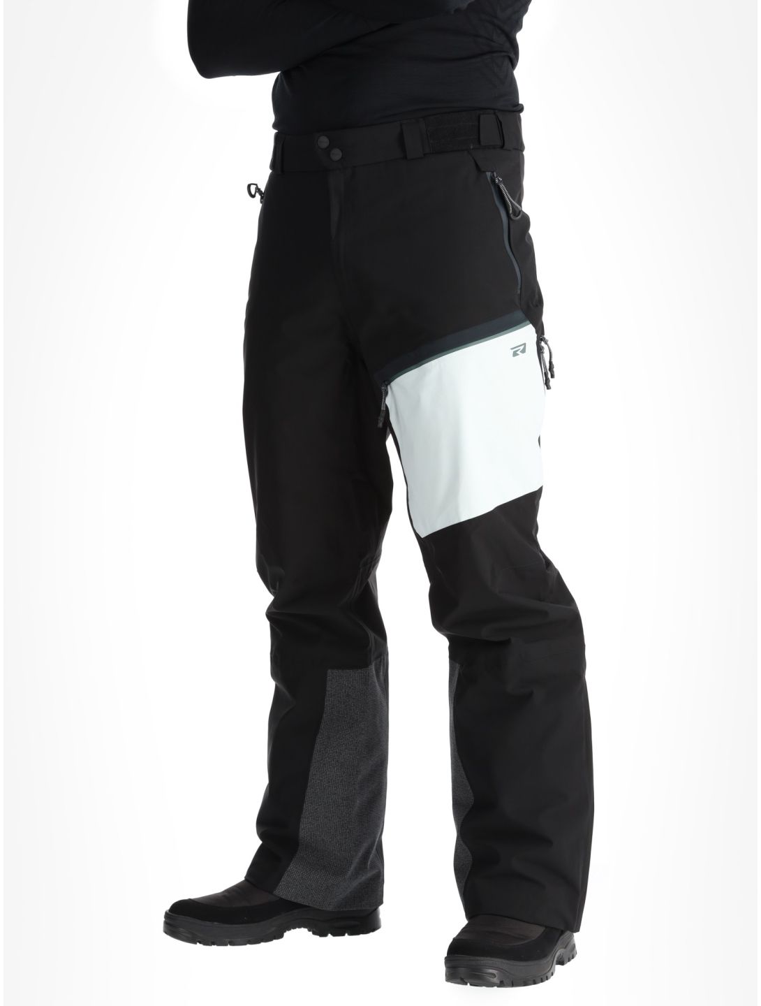 Rehall, Volcano-R pantaloni da sci uomo Black nero 