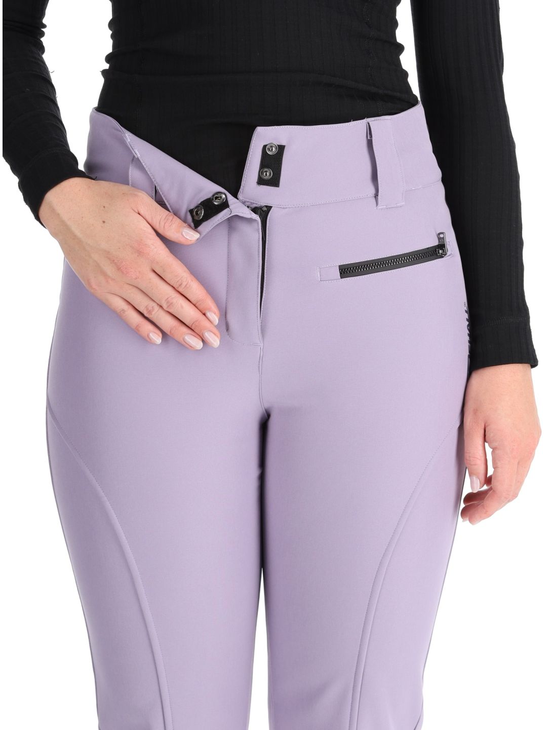 Rehall, Yves-R pantaloni da sci softshell donna Dusk viola 