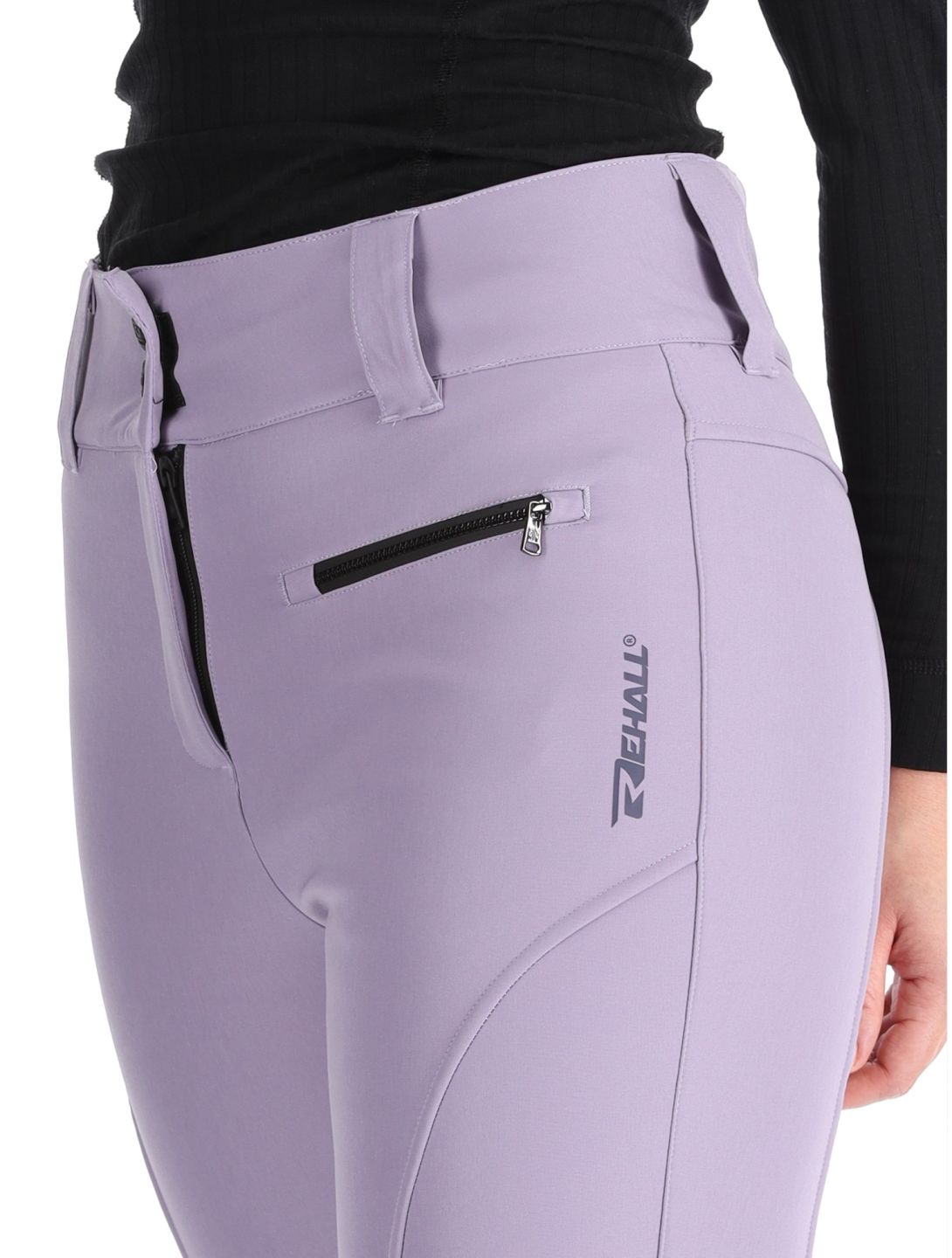 Rehall, Yves-R pantaloni da sci softshell donna Dusk viola 