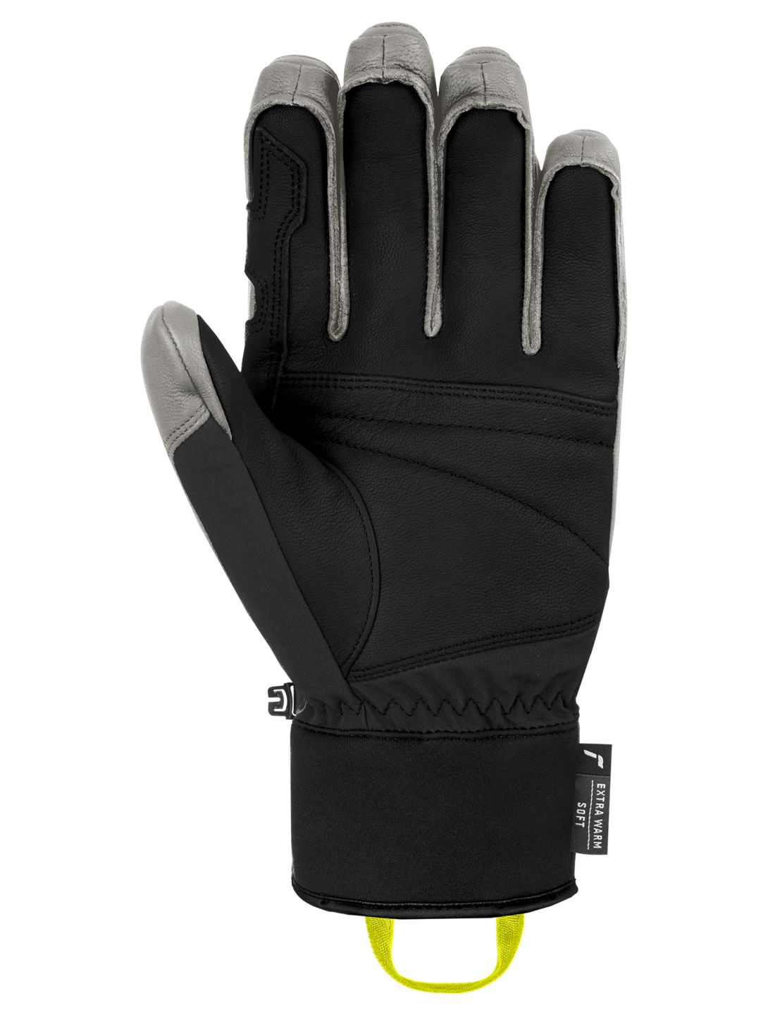 Reusch, Pro RC guanti da sci uomo Steel Grey / Black grigio, nero 