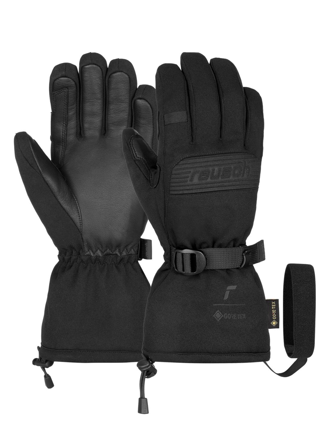 Reusch, Reusch Falcon GORE-TEX guanti da sci uomo Black nero 