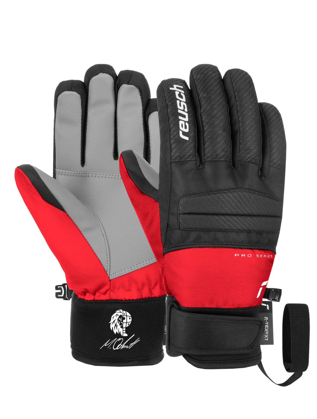 Reusch, Reusch Warrior R-TEX® XT guanti da sci bambino Marco Odermatt nero 