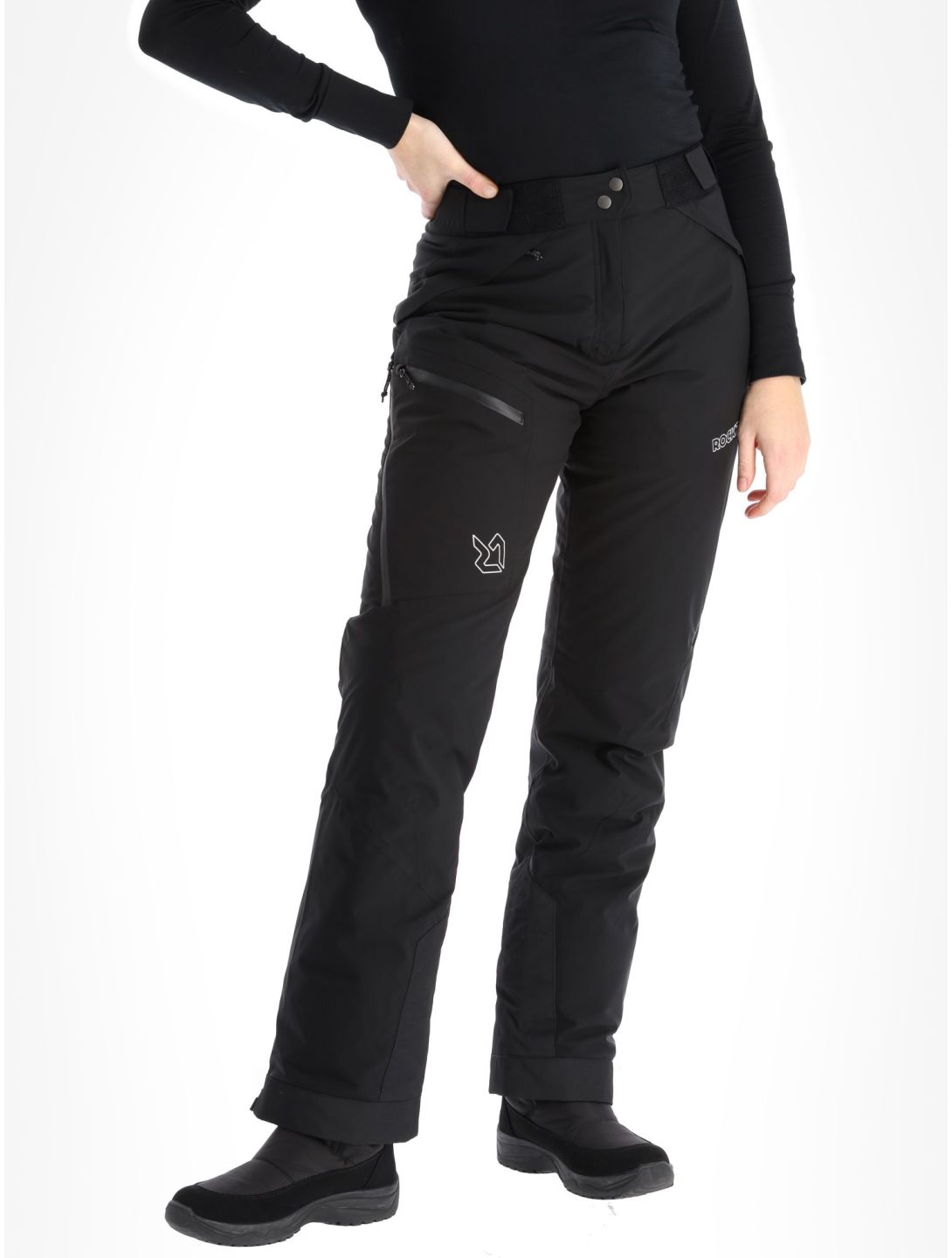 Rock Experience, Censi Peak pantaloni da sci donna Caviar nero 