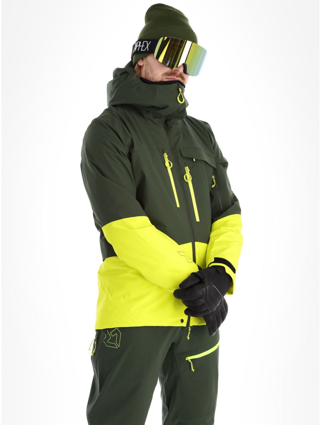 ZERORH+ PRIMO JACKET Skydiver/Black/Acid Green giacca sci uomo » Sportclub  Online Shop