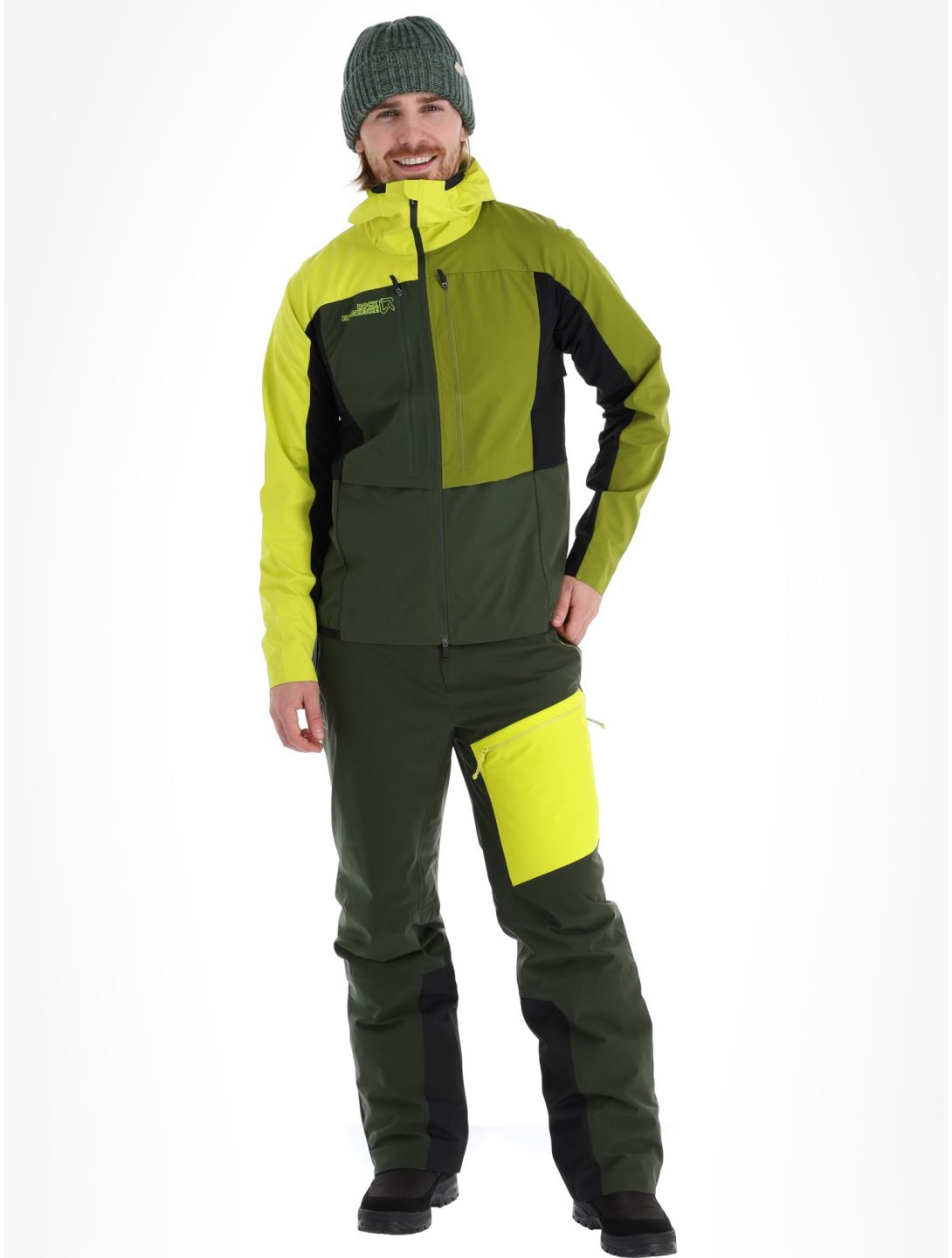 Rock Experience, Inuit Tech softshell uomo Kombu Green / Sulphur / Cardam Seed grigio, verde 