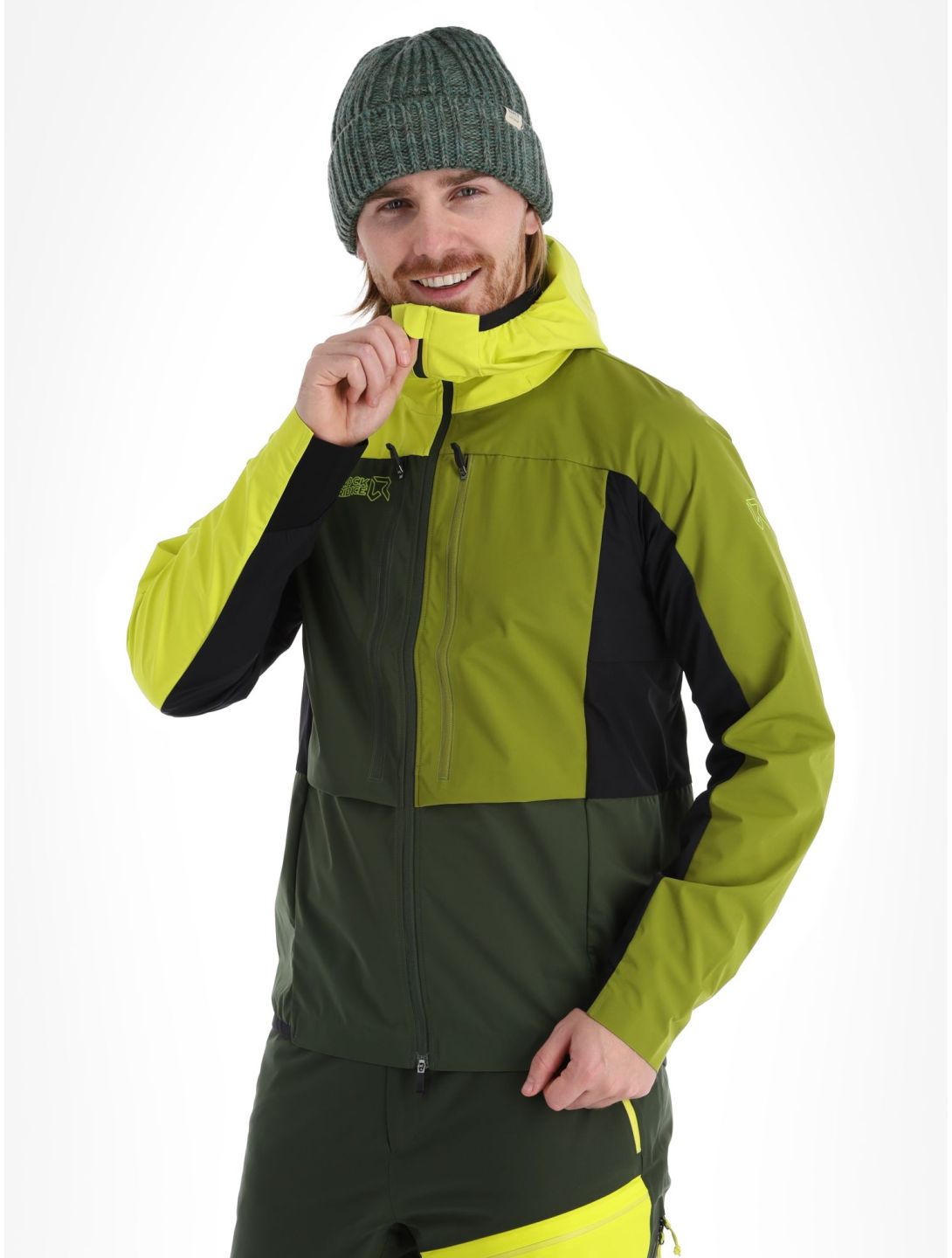 Rock Experience, Inuit Tech softshell uomo Kombu Green / Sulphur / Cardam Seed grigio, verde 