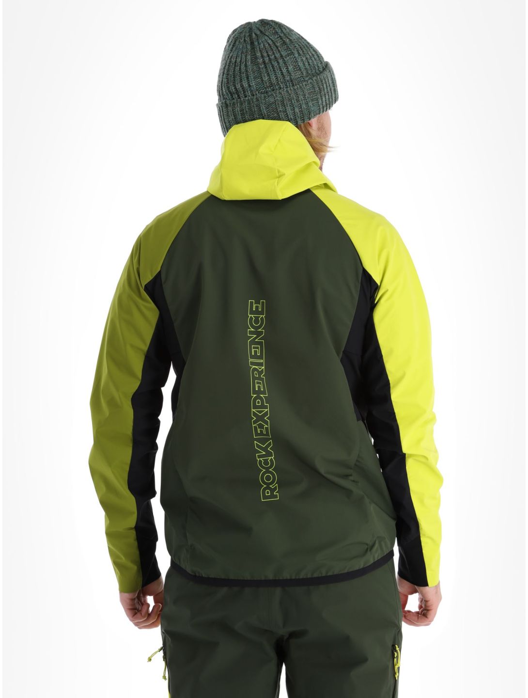 Rock Experience, Inuit Tech softshell uomo Kombu Green / Sulphur / Cardam Seed grigio, verde 