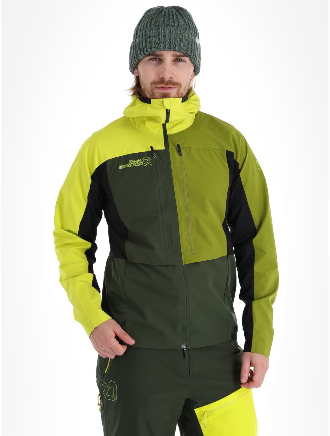 Rock Experience, Inuit Tech softshell uomo Kombu Green / Sulphur / Cardam Seed grigio, verde 