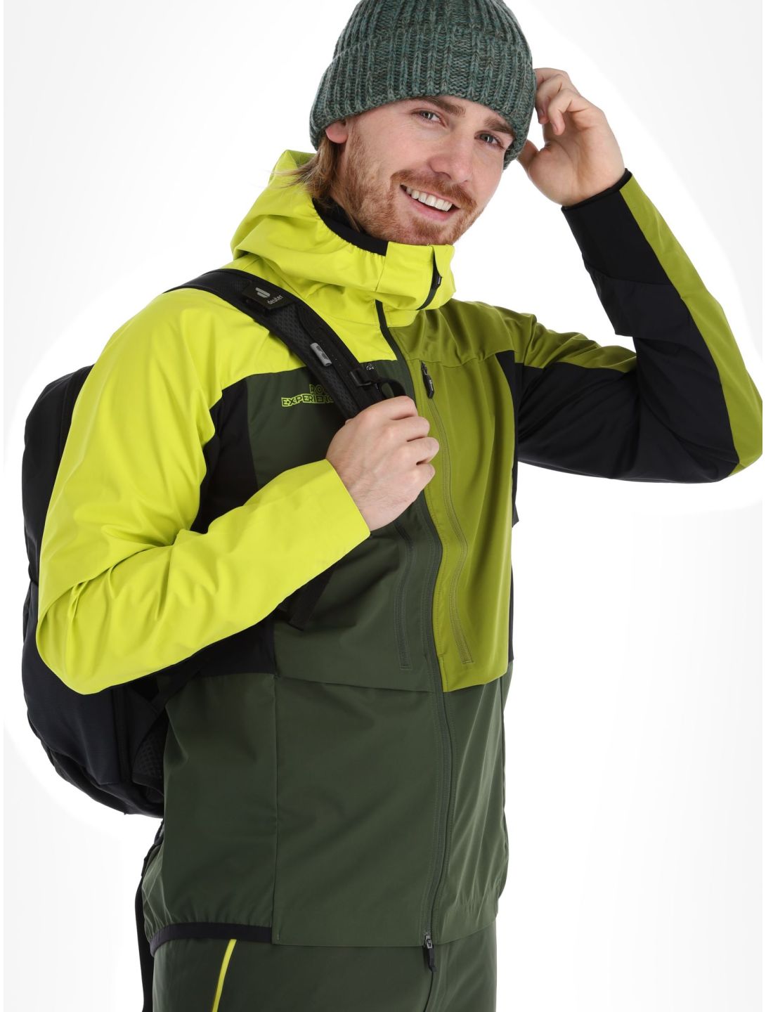 Rock Experience, Inuit Tech softshell uomo Kombu Green / Sulphur / Cardam Seed grigio, verde 