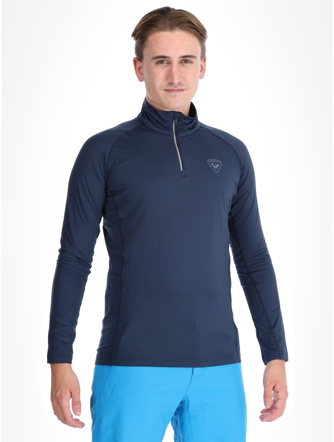 Rossignol, Classique 1/2 Zip maglione uomo Dark Navy blu 