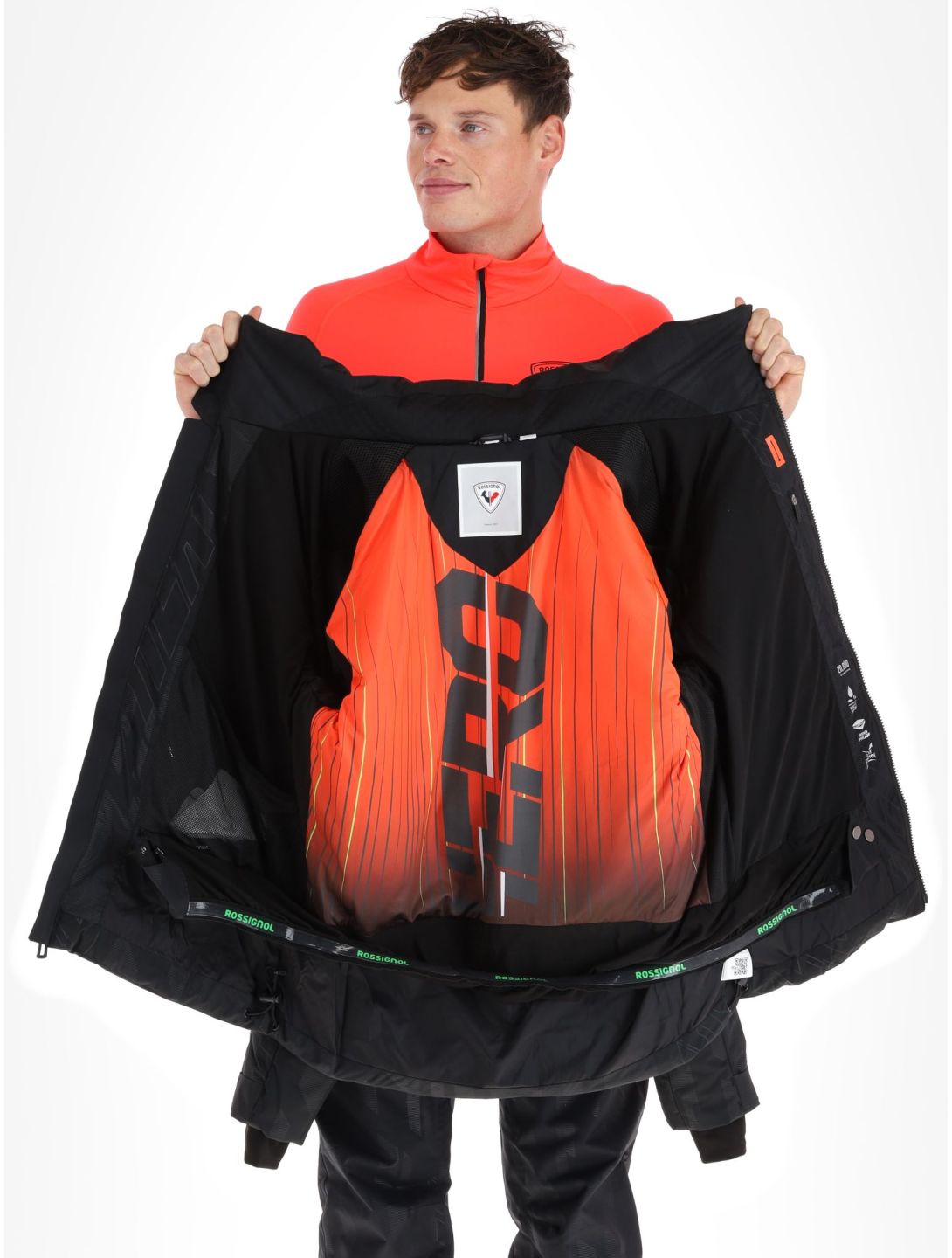 Rossignol, Hero Depart giacca sci uomo Black nero 