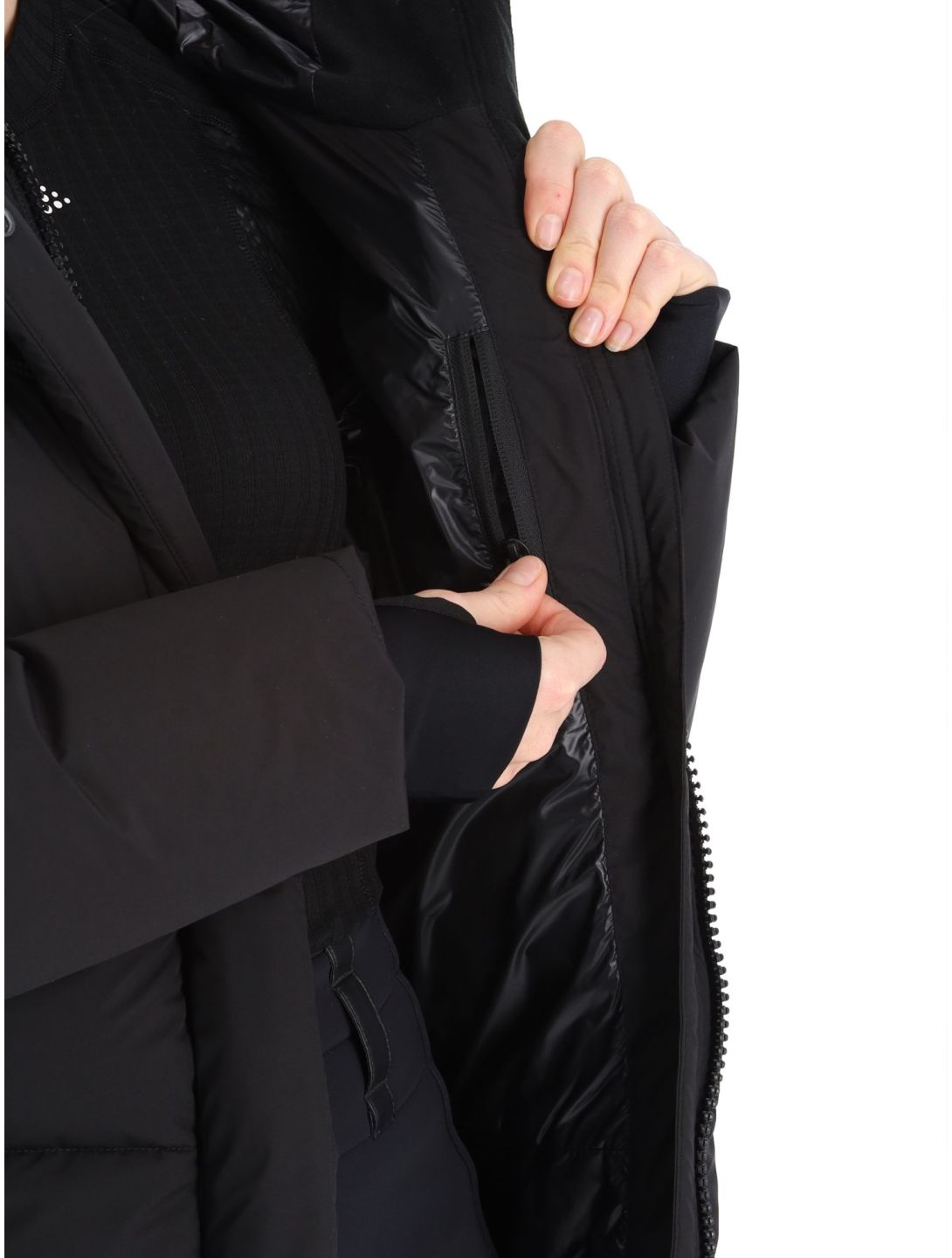 Rossignol, JC De Castelbajac Modul Down Bomber giacca sci donna Black nero 