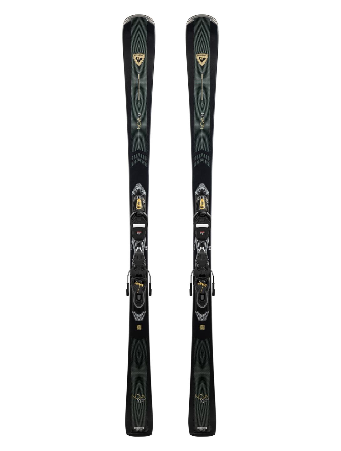 Rossignol, Nova 10 +Xpress 11 GW sci donna Black Gold Goud, nero 