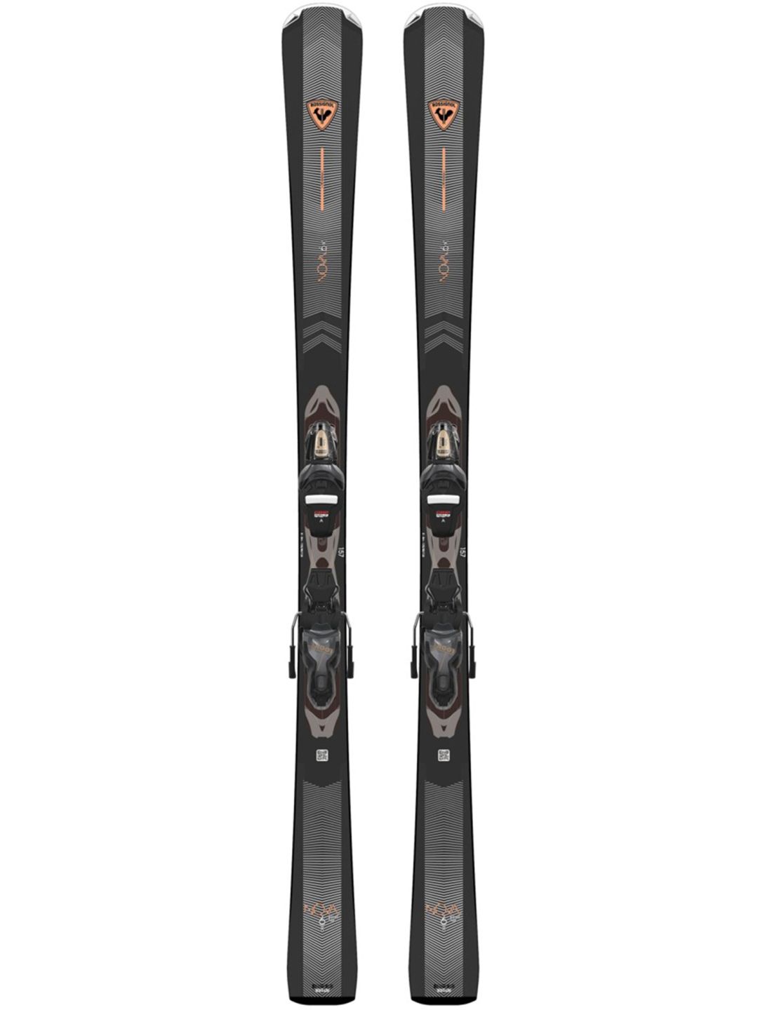 Rossignol, Nova 6 + Xpress 11 GW sci donna Black / Gr nero 