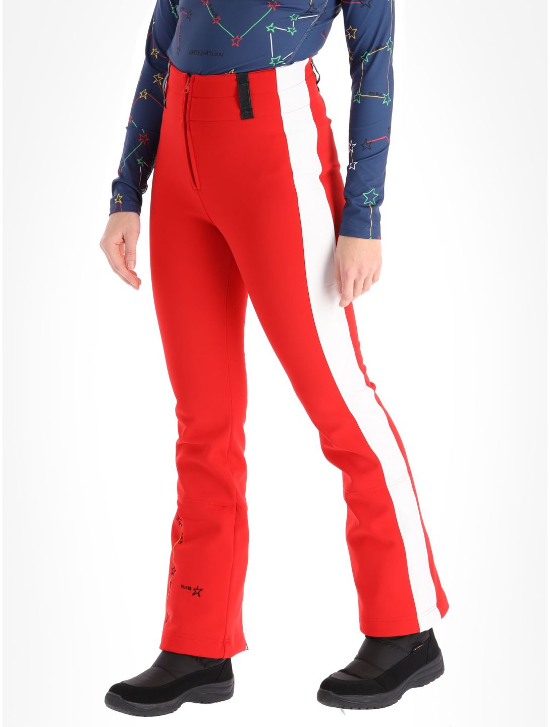 Rossignol, JC De Castelbajac Sirius Soft Shell pantaloni da sci softshell donna Red rosso 