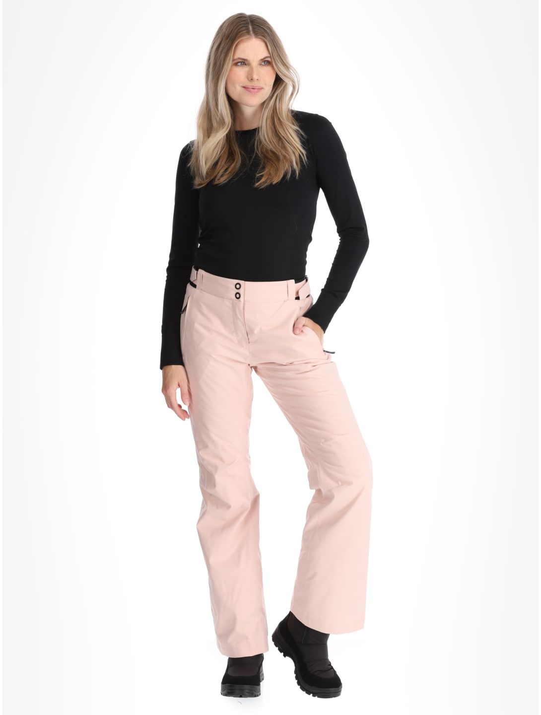 Rossignol, Ski Pant pantaloni da sci donna Powder Pink rosa 