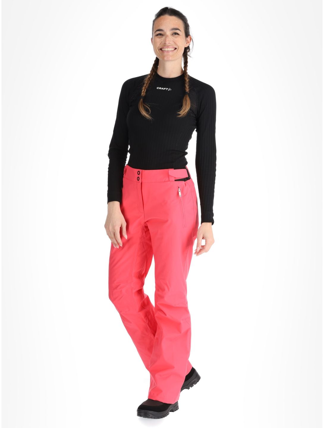 Rossignol, Ski Pant pantaloni da sci donna Tea Rose rosa 