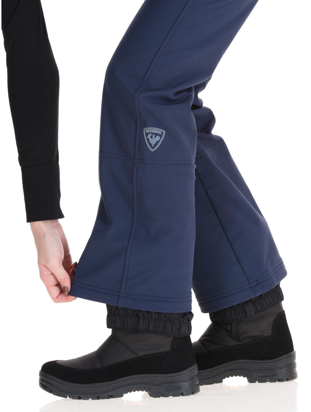 Rossignol, Ski Softshell pantaloni da sci softshell donna Dark Navy blu 