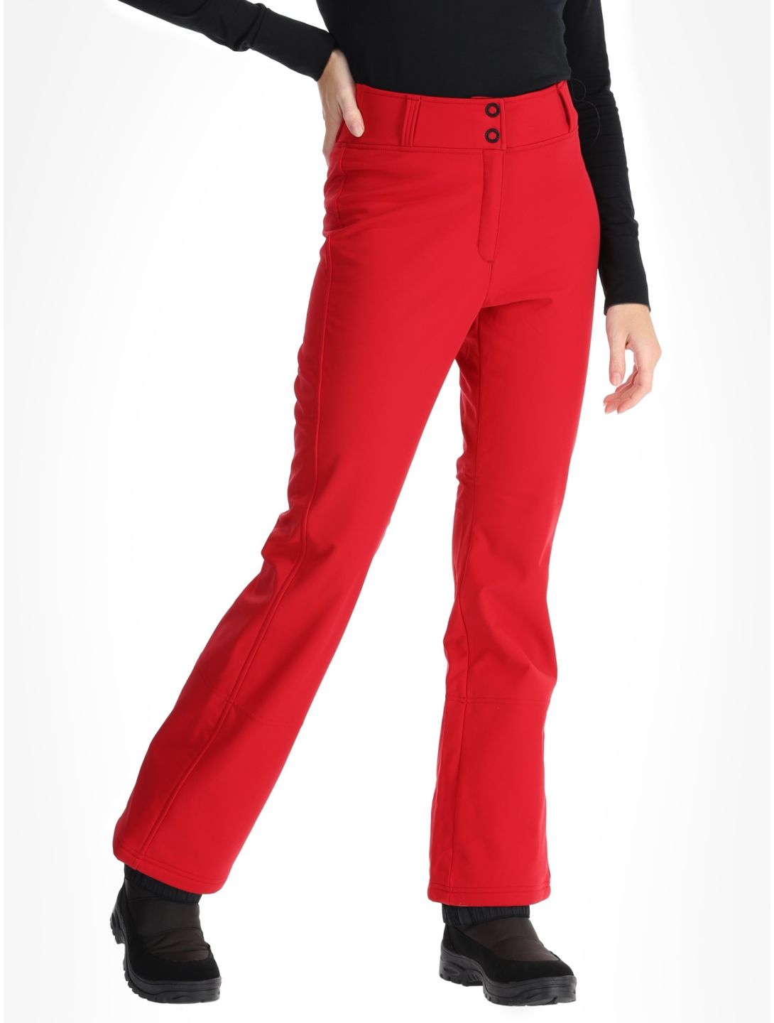 Rossignol, Ski Softshell pantaloni da sci softshell donna Ruby Red rosso 