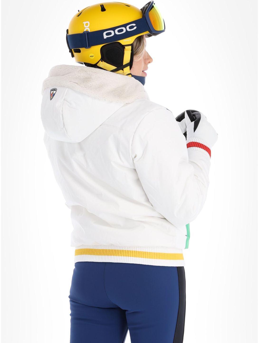 Rossignol, JC De Castelbajac Space Bomber giacca sci donna White bianco 