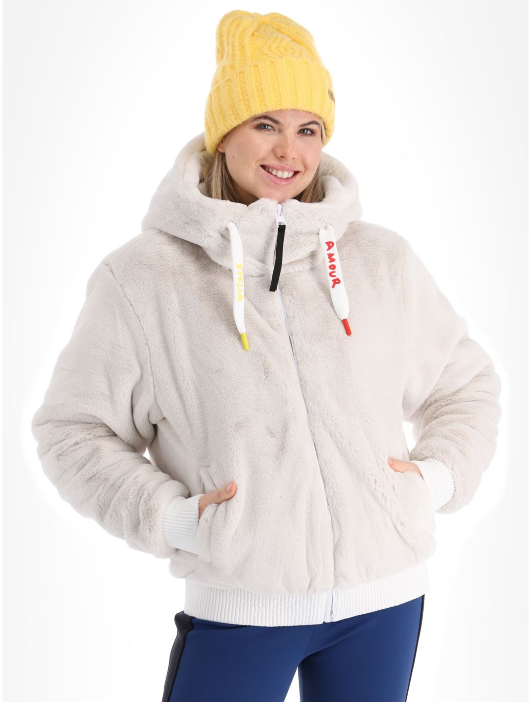 Rossignol, JC De Castelbajac Space Bomber giacca sci donna White bianco 