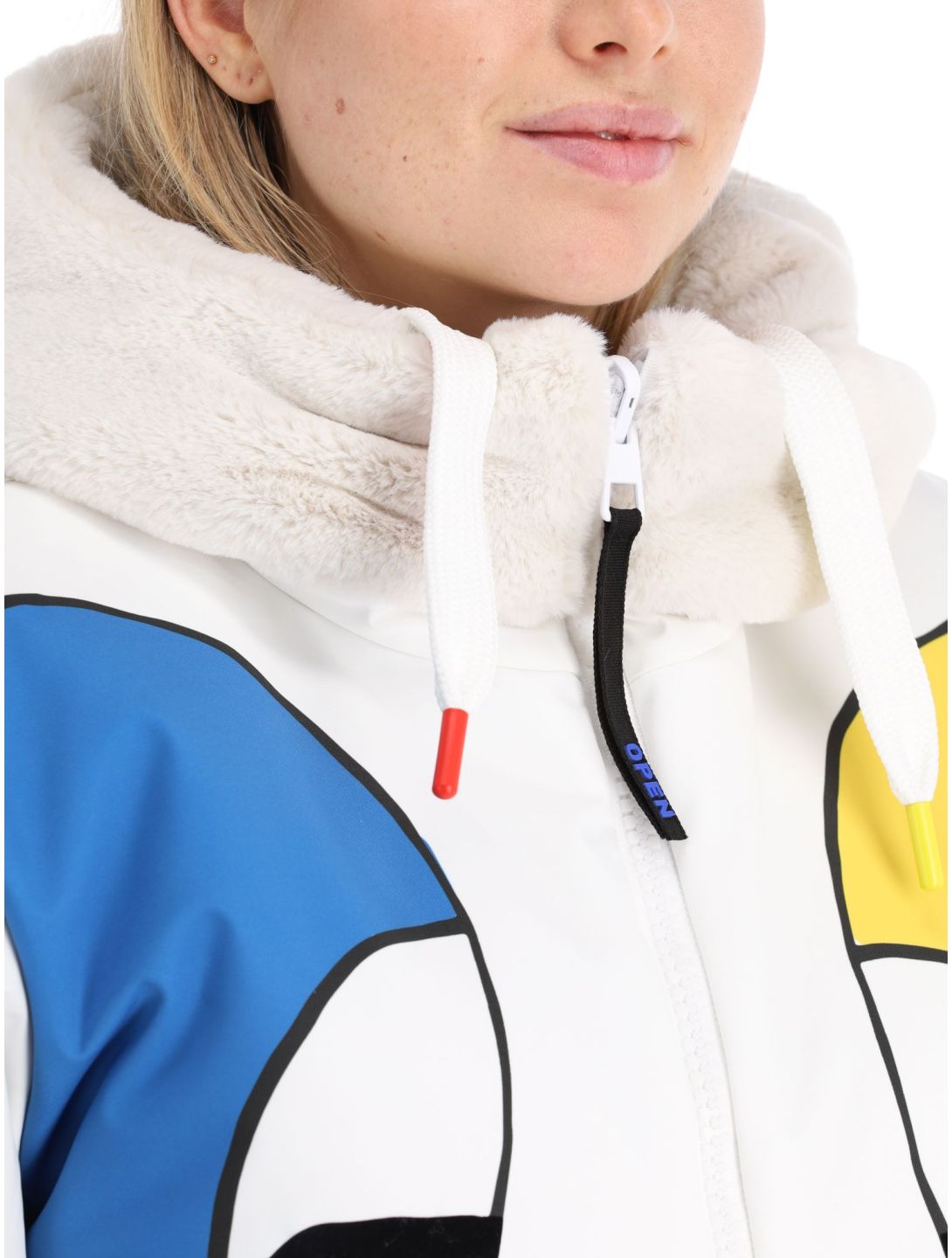 Rossignol, JC De Castelbajac Space Bomber giacca sci donna White bianco 