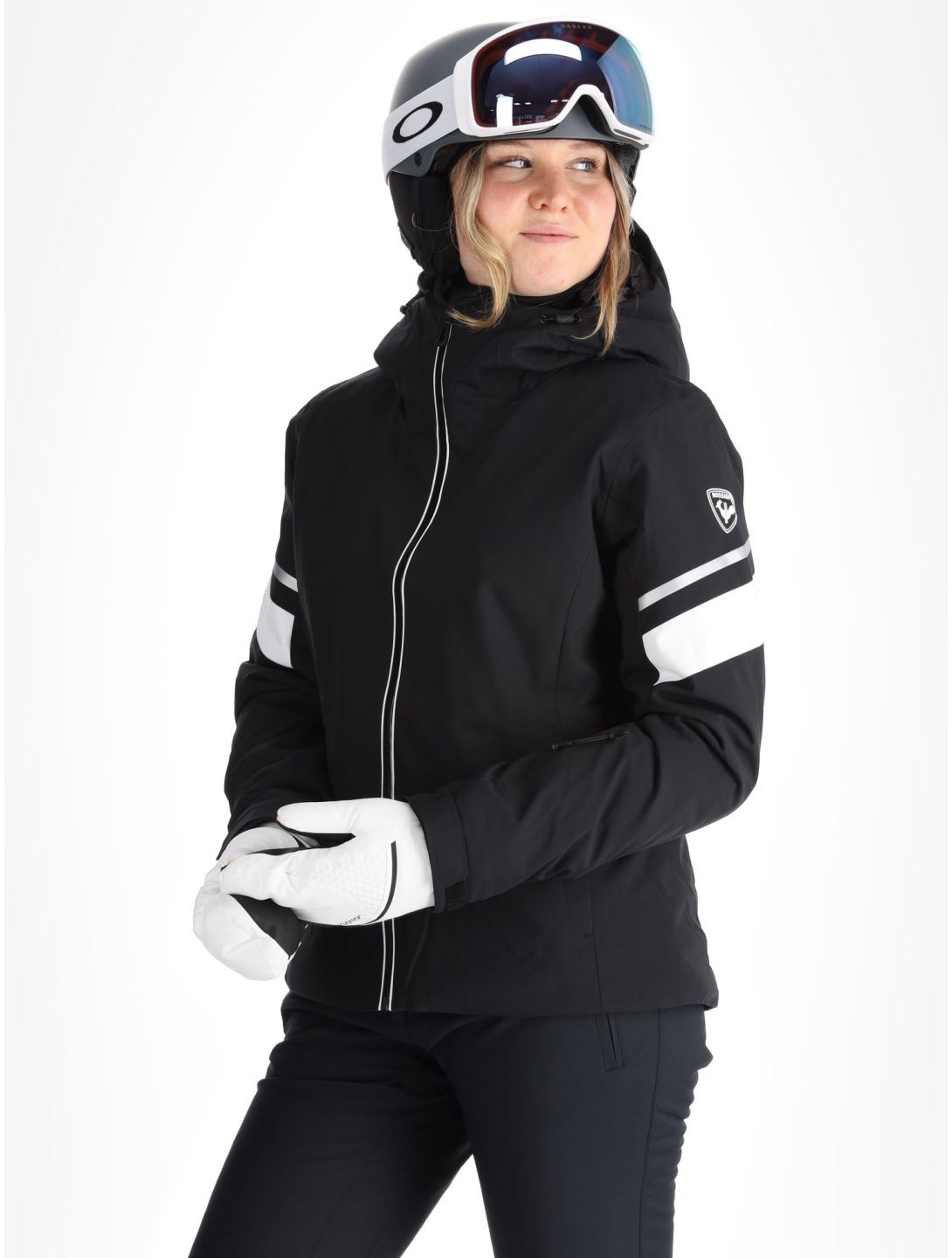 Rossignol, W Strawpile giacca sci donna Black nero 