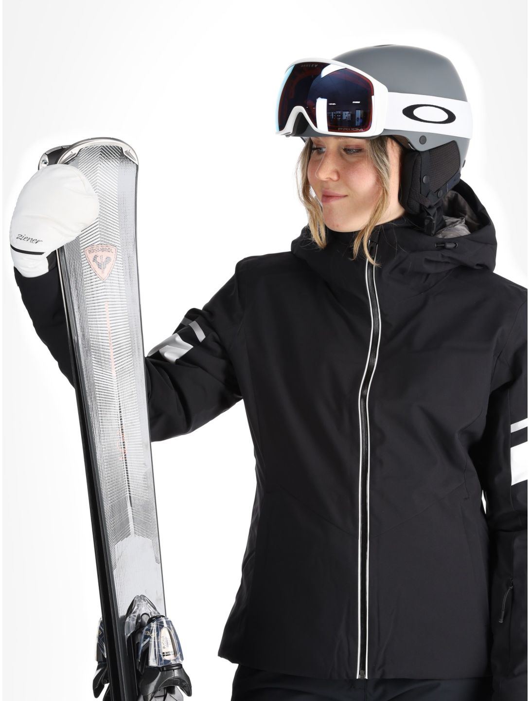 Rossignol, W Strawpile giacca sci donna Black nero 