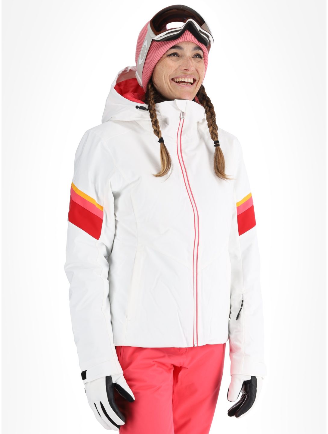 Rossignol, W Strawpile giacca sci donna White bianco 