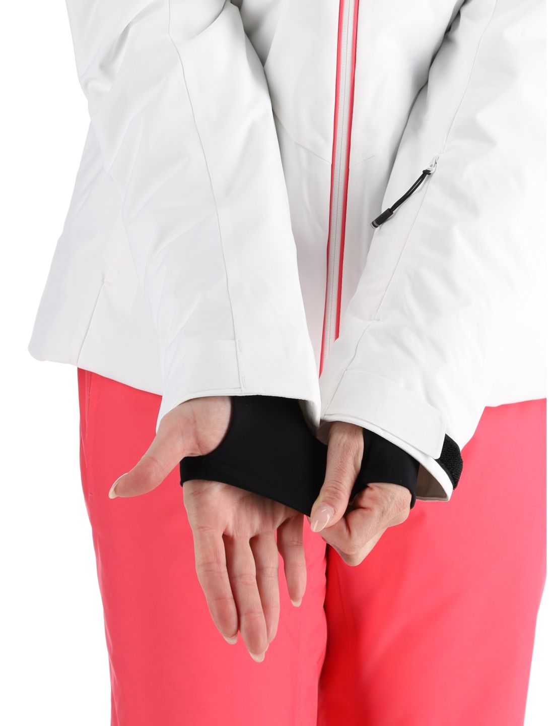 Rossignol, W Strawpile giacca sci donna White bianco 