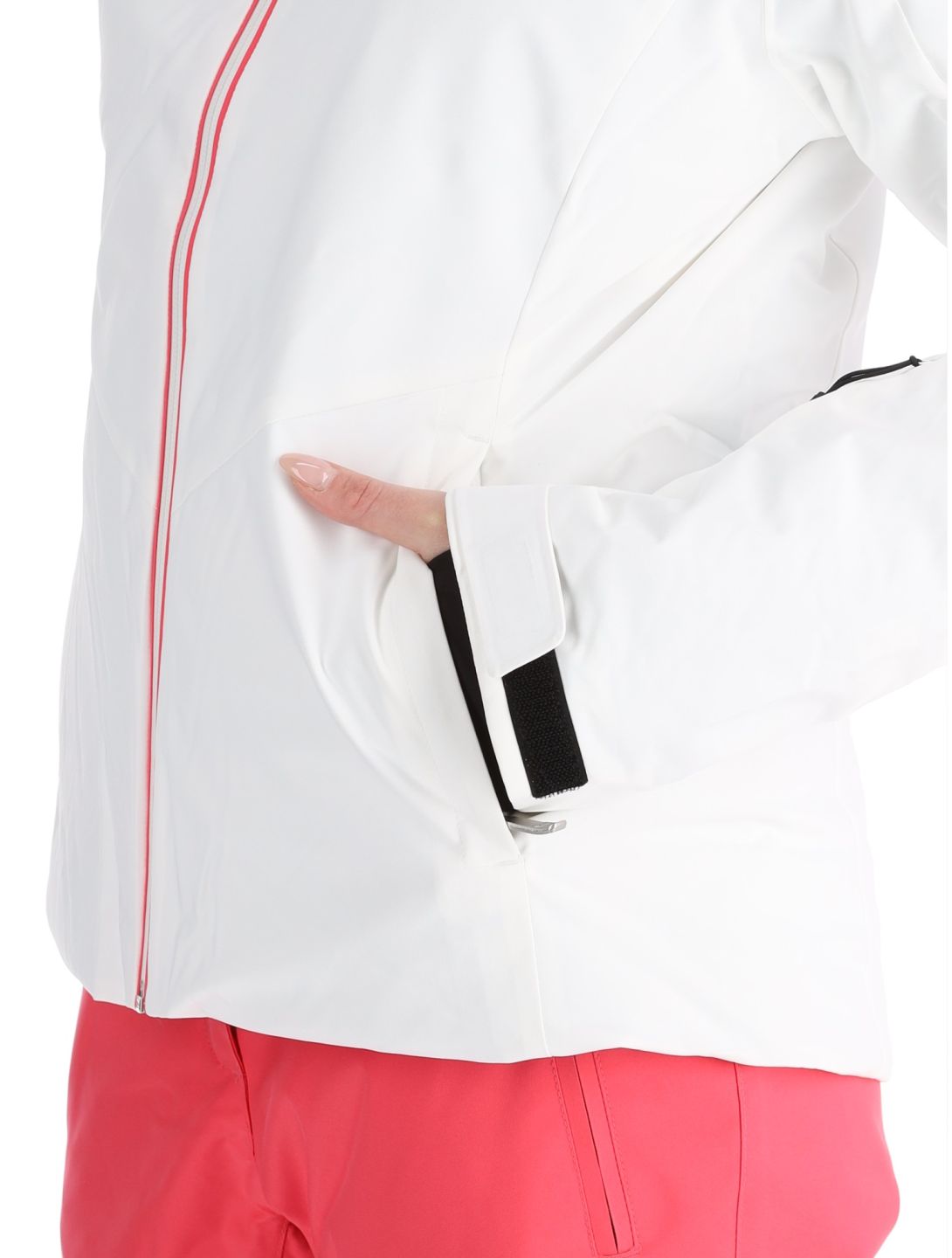 Rossignol, W Strawpile giacca sci donna White bianco 