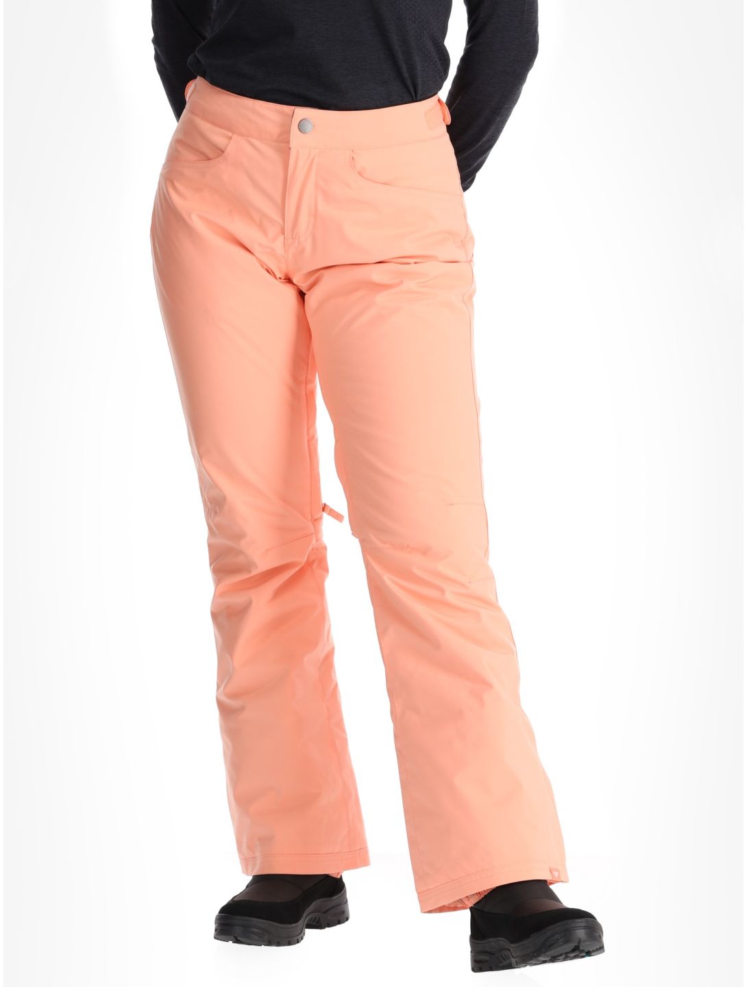 Roxy, Backyard pantaloni da sci donna Peach Pink rosa 