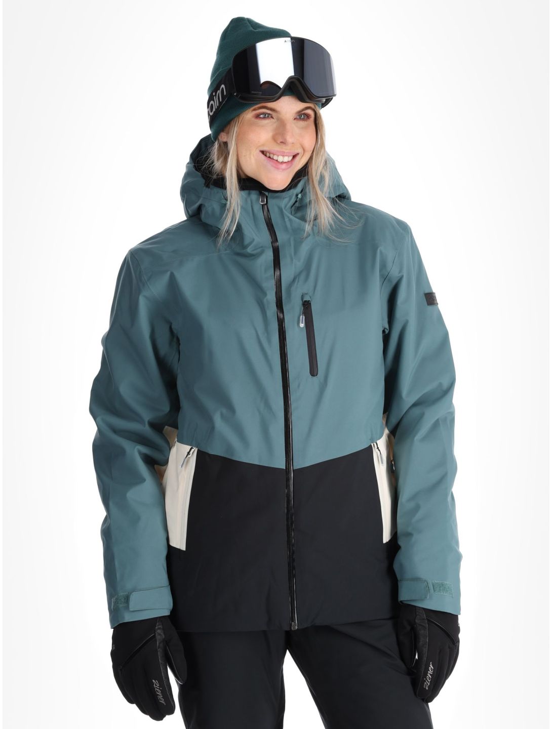 Roxy, Peakside giacca sci donna Sea Pine verde 