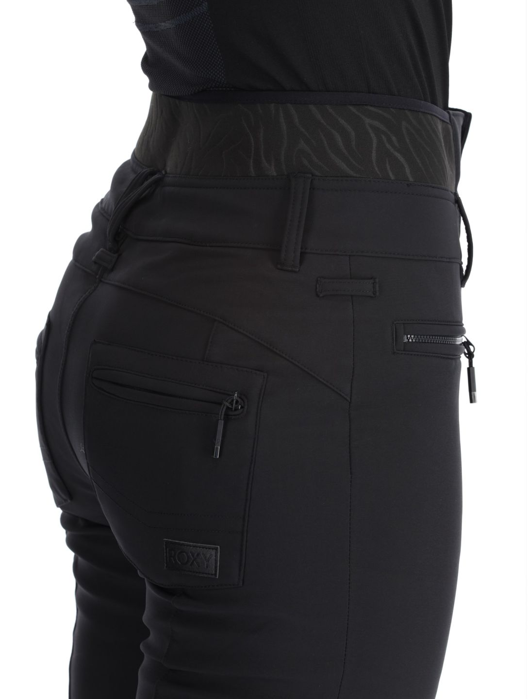 Roxy, Rising High pantaloni da sci donna True Black nero 