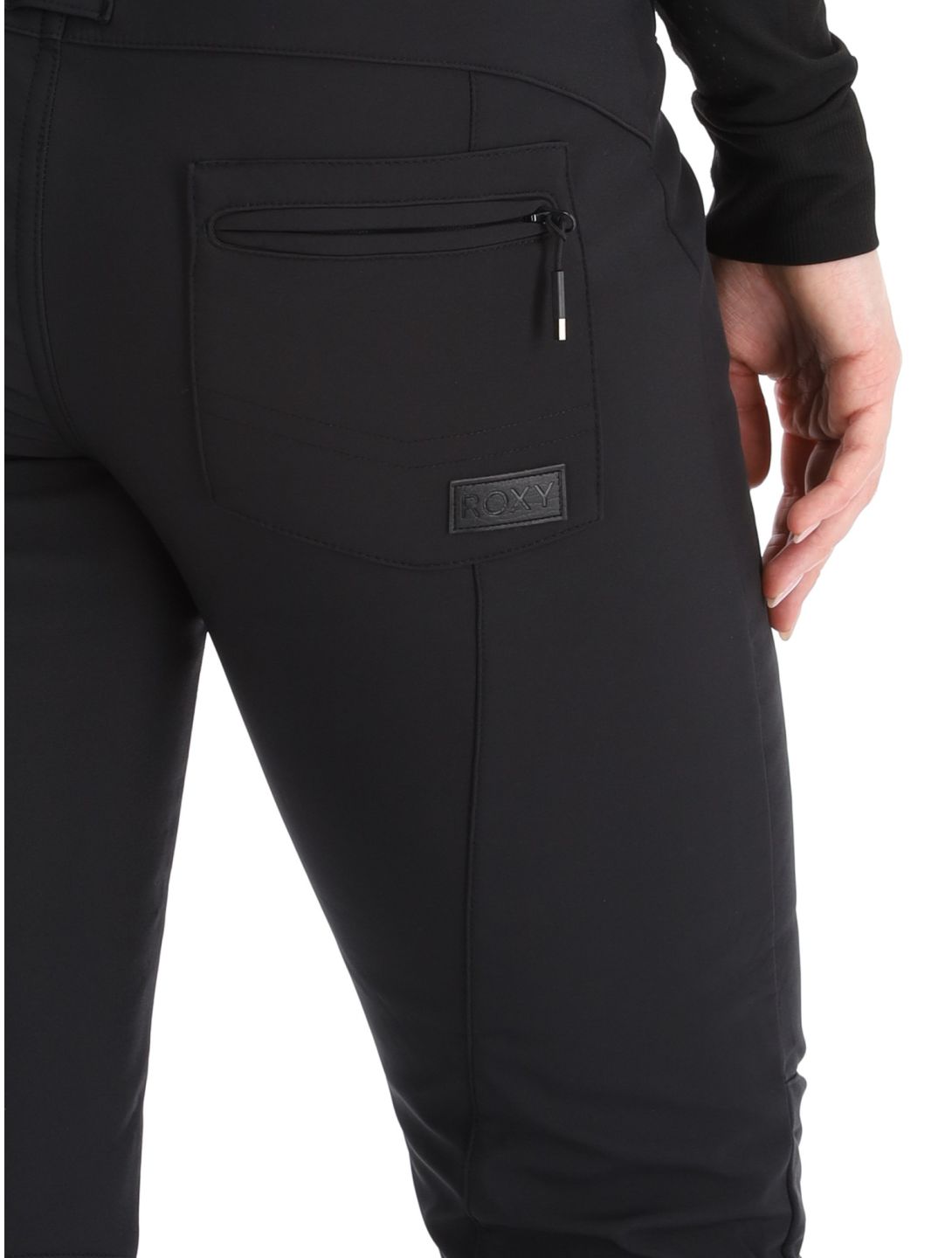 Roxy, Rising High pantaloni da sci donna True Black nero 