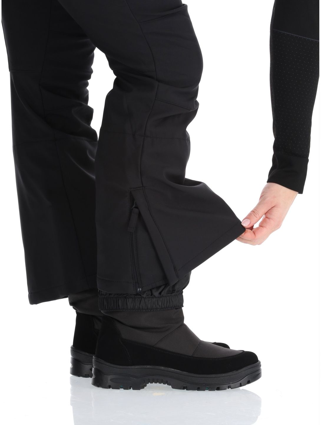 Roxy, Rising High pantaloni da sci donna True Black nero 