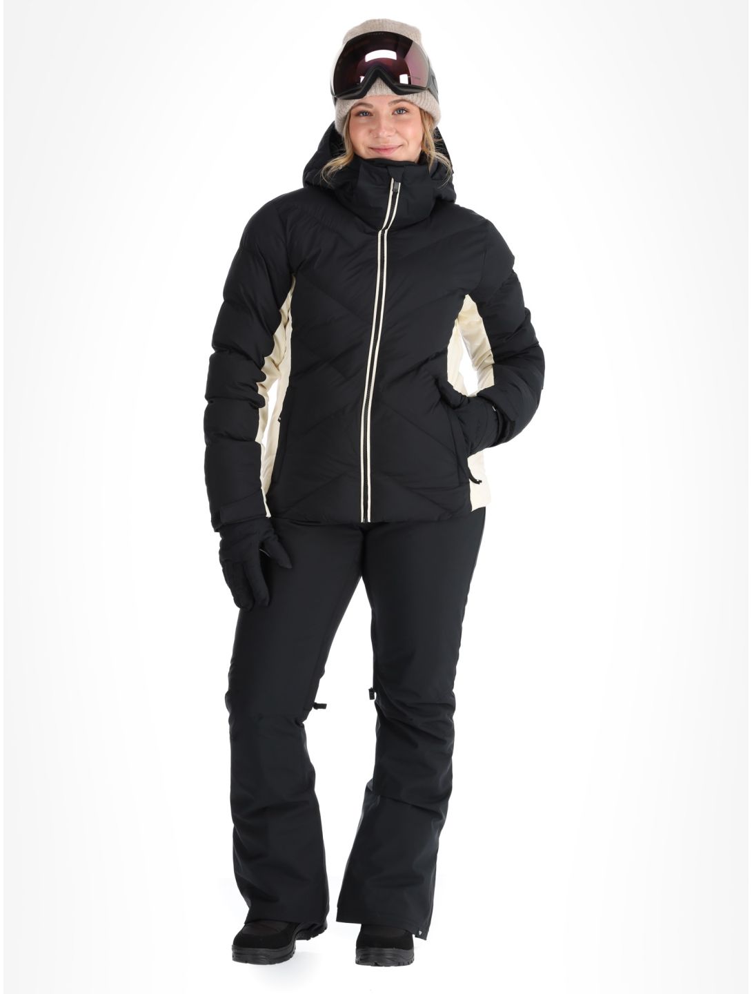 Roxy, Snowdrift giacca sci donna True Black nero 