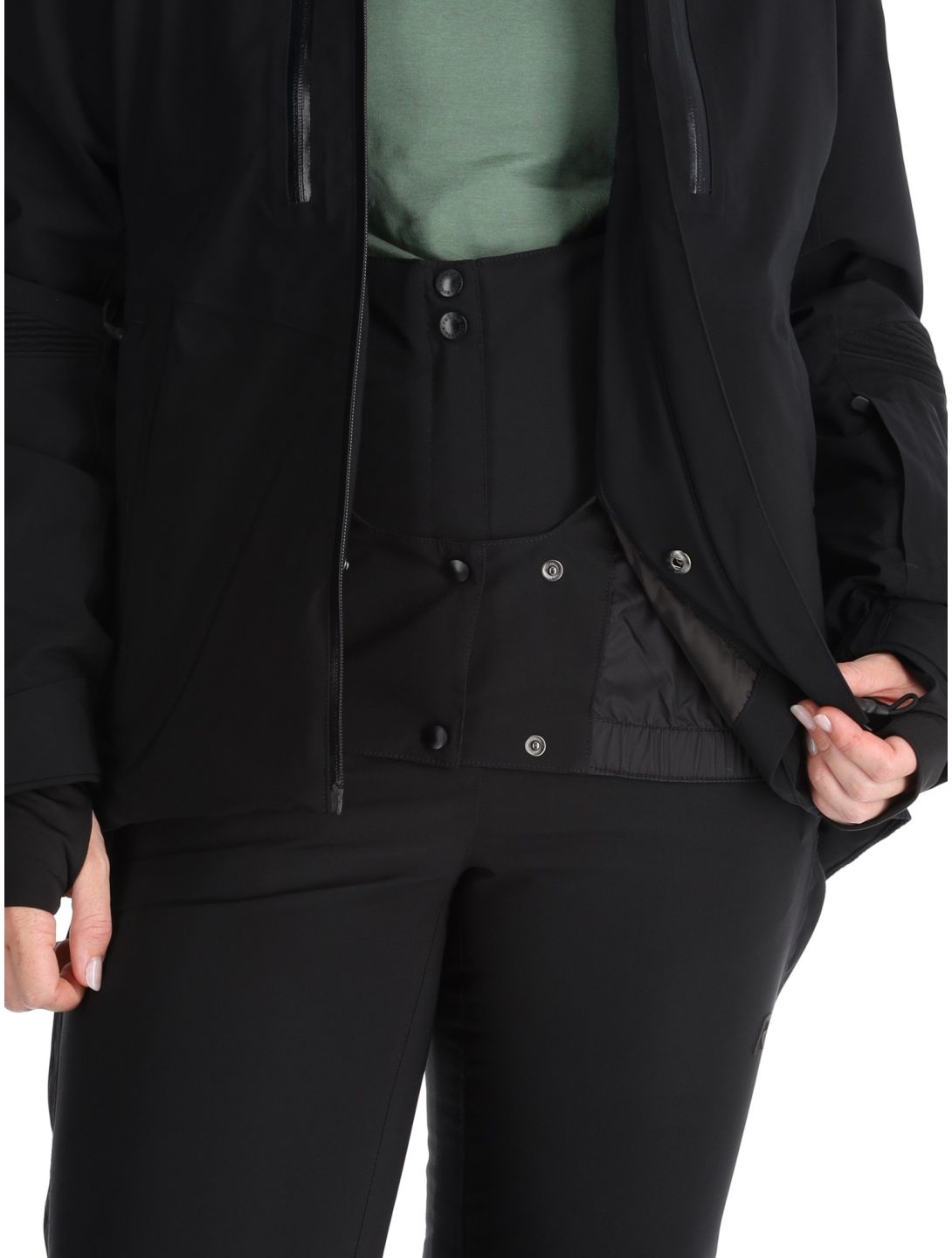 Rukka, Saarla giacca sci donna Basic Black nero 