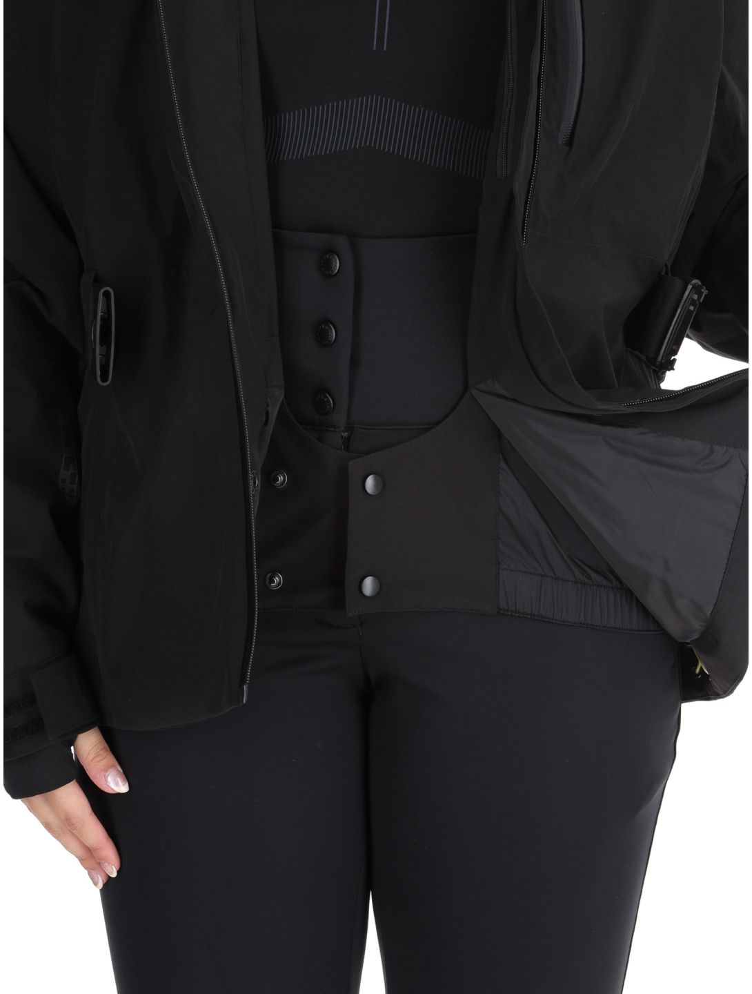 Rukka, Saksala giacca sci donna Basic Black nero 