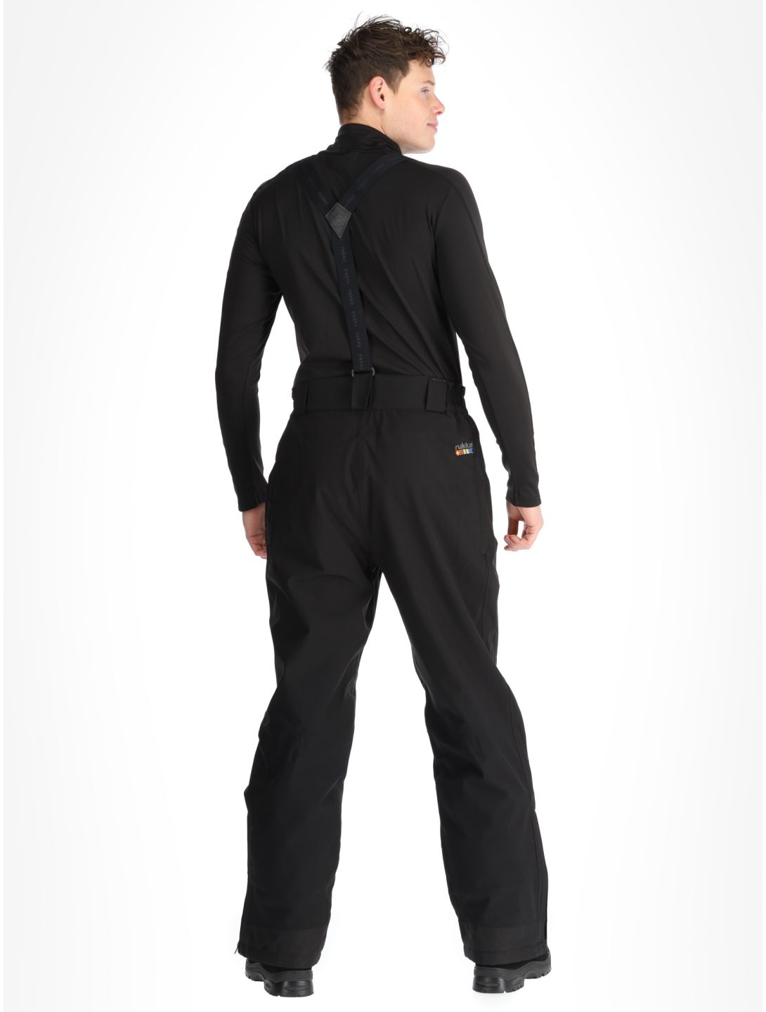 Rukka, Skuru pantaloni da sci uomo Basic Black nero 