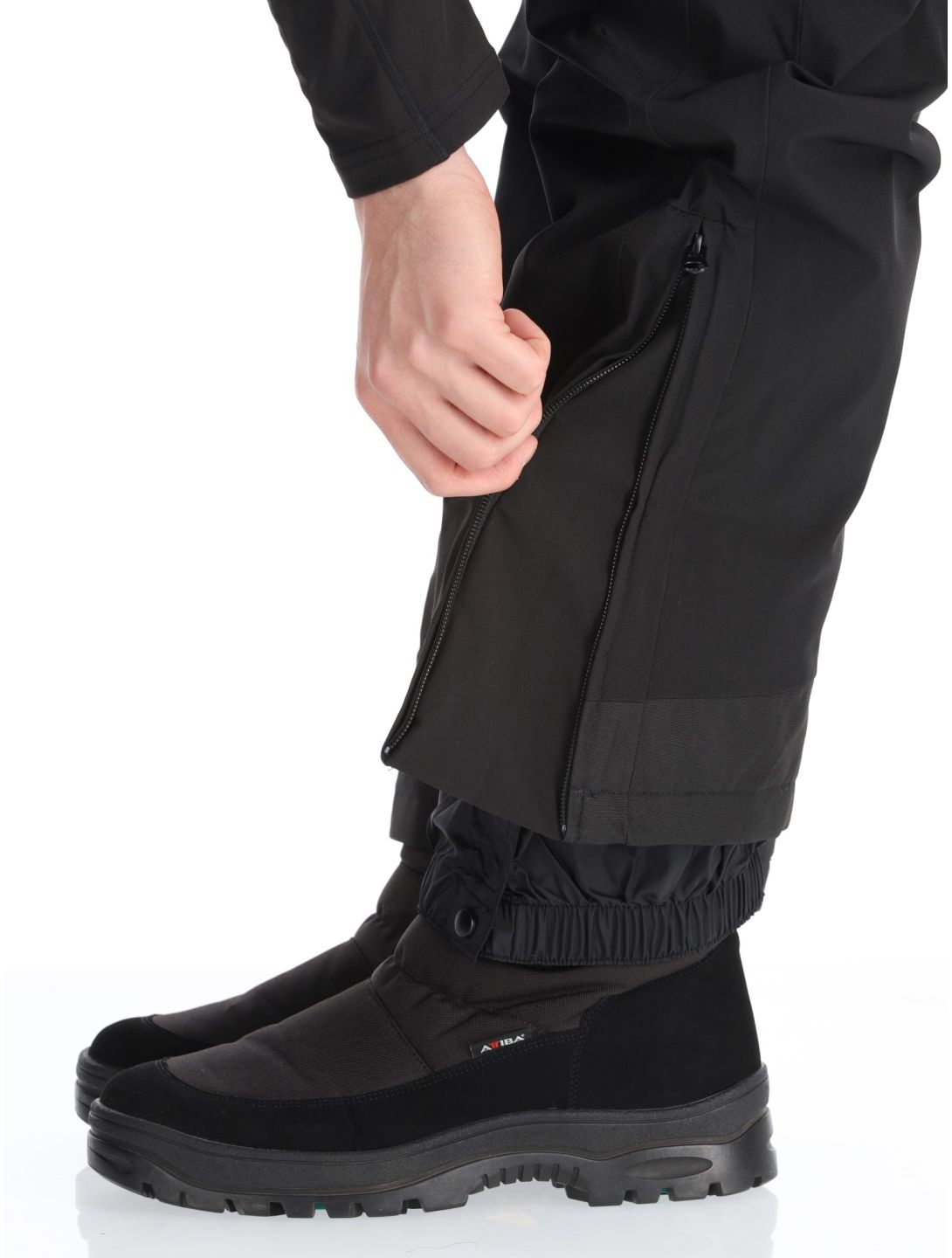 Rukka, Skuru pantaloni da sci uomo Basic Black nero 