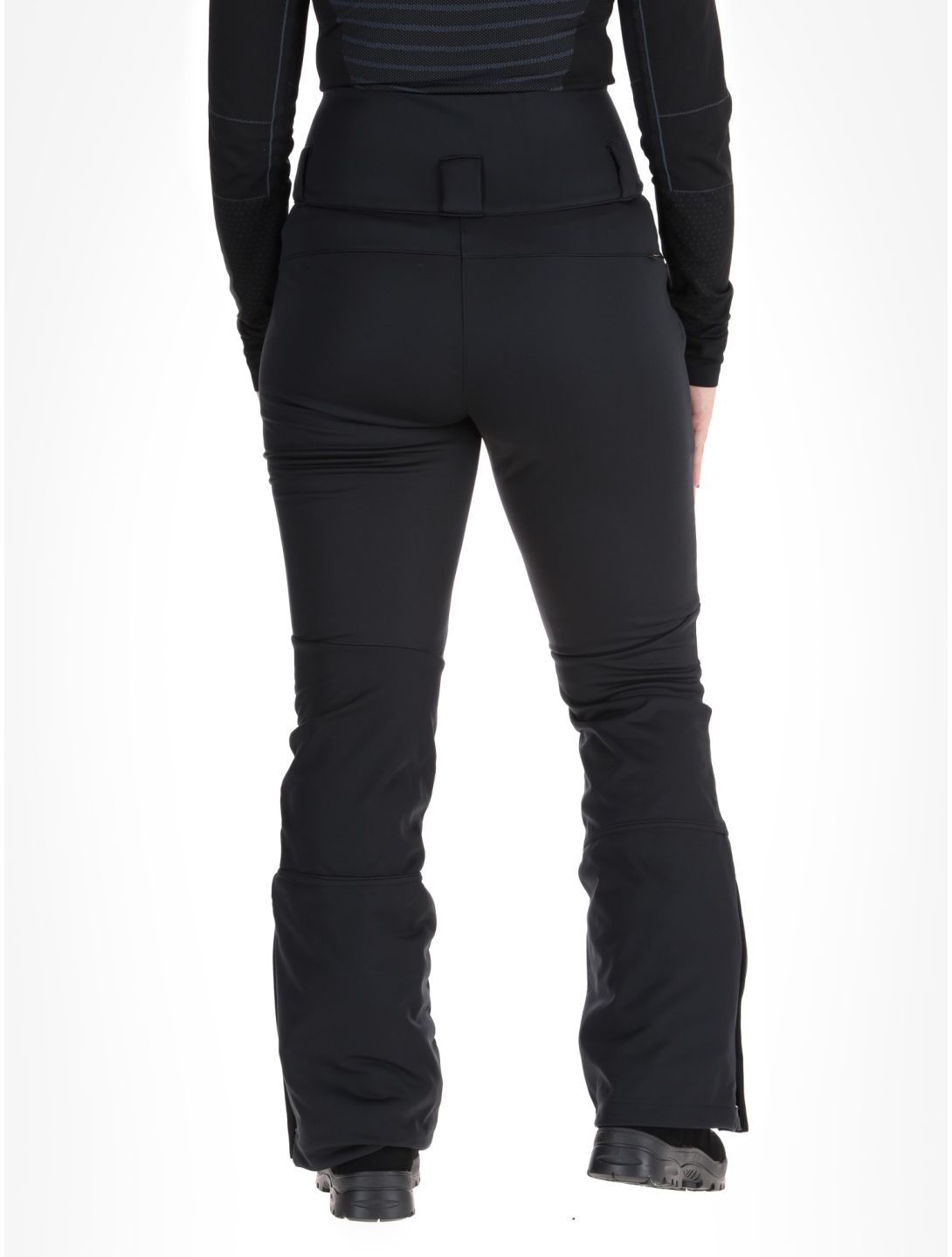 Rukka, Soikko pantaloni da sci softshell donna Basic Black nero 