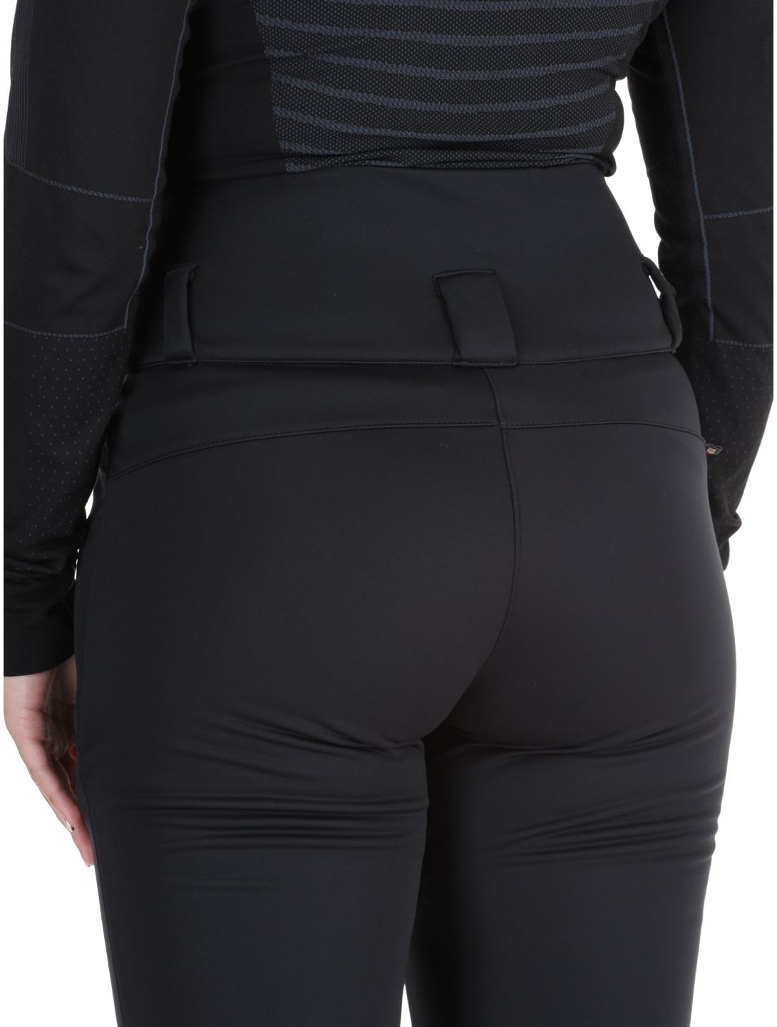 Rukka, Soikko pantaloni da sci softshell donna Basic Black nero 