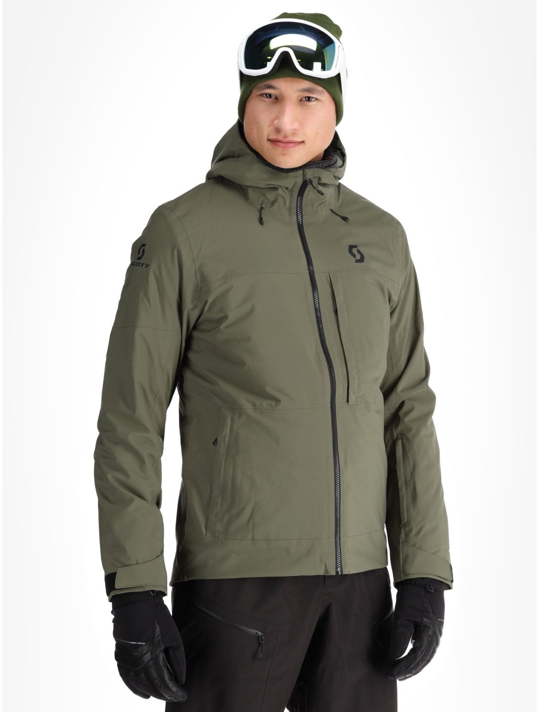 Scott, Jacket M's Ultimate Dryo 10 giacca sci uomo Douglas Green verde 