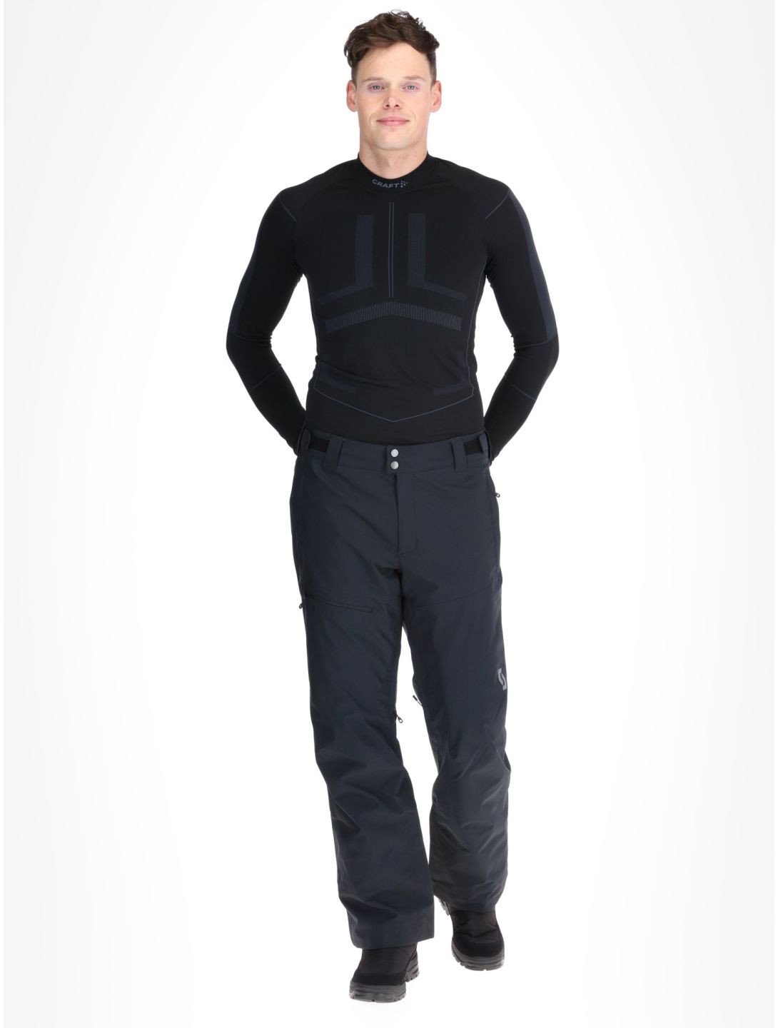 Scott, Pants M's Ultimate Dryo 10 pantaloni da sci uomo Black nero 