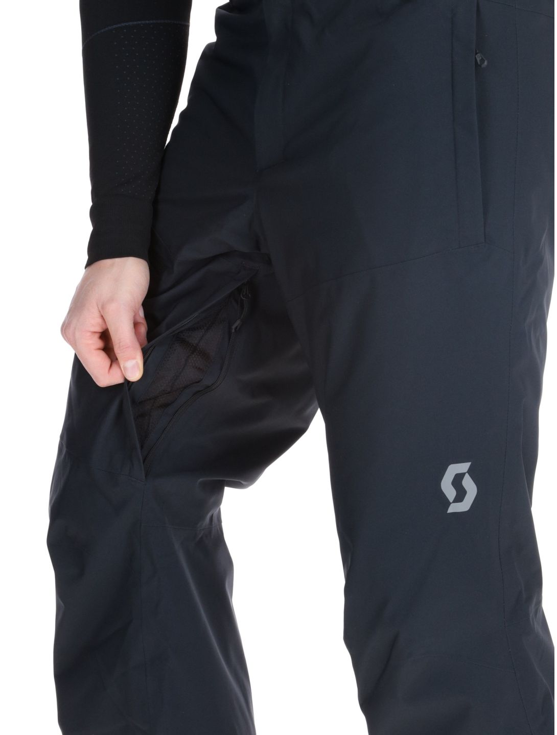 Scott, Pants M's Ultimate Dryo 10 pantaloni da sci uomo Black nero 