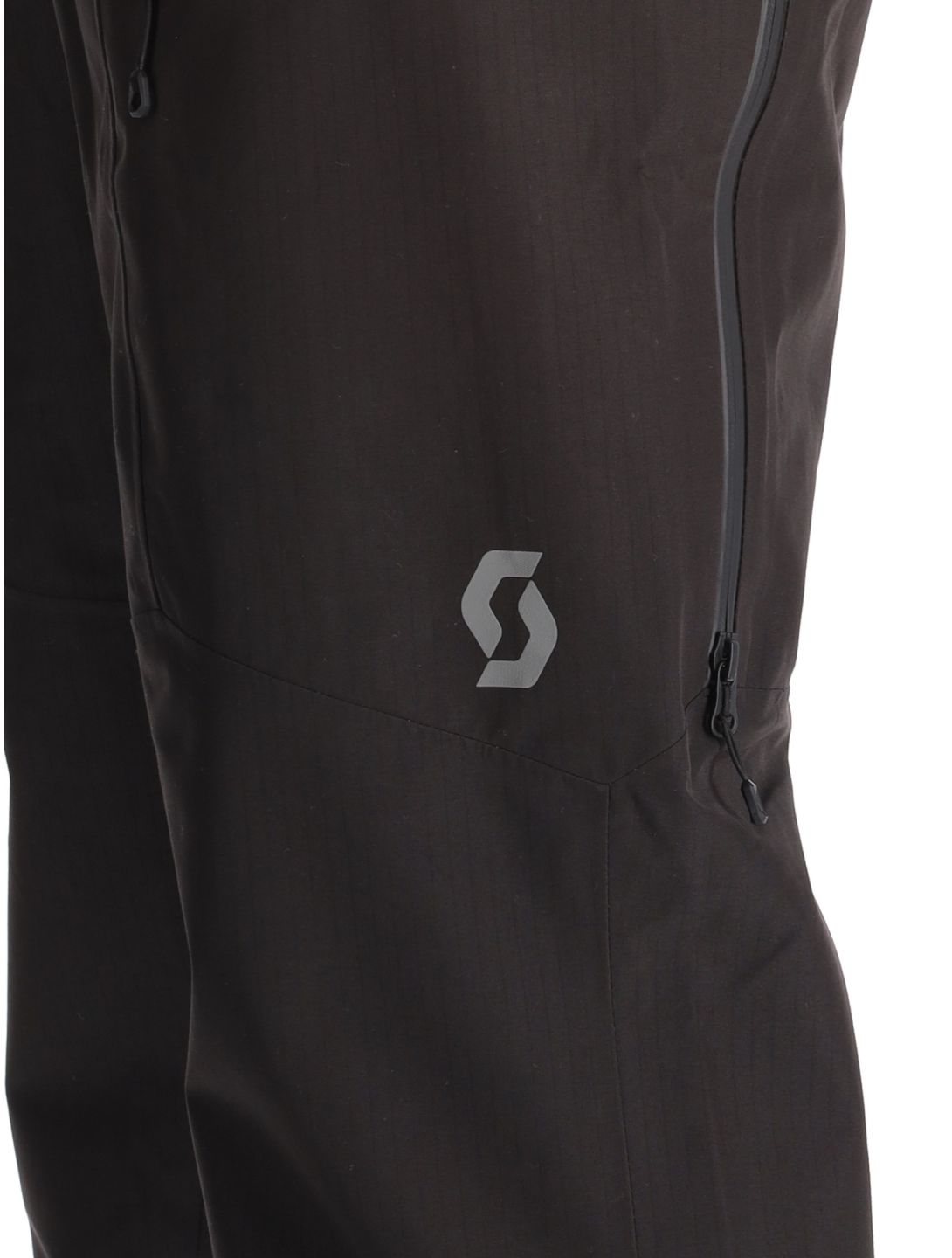 Scott, Pants M's Vertic Ripstop 3L pantaloni da sci senza imbottitura uomo Black nero 