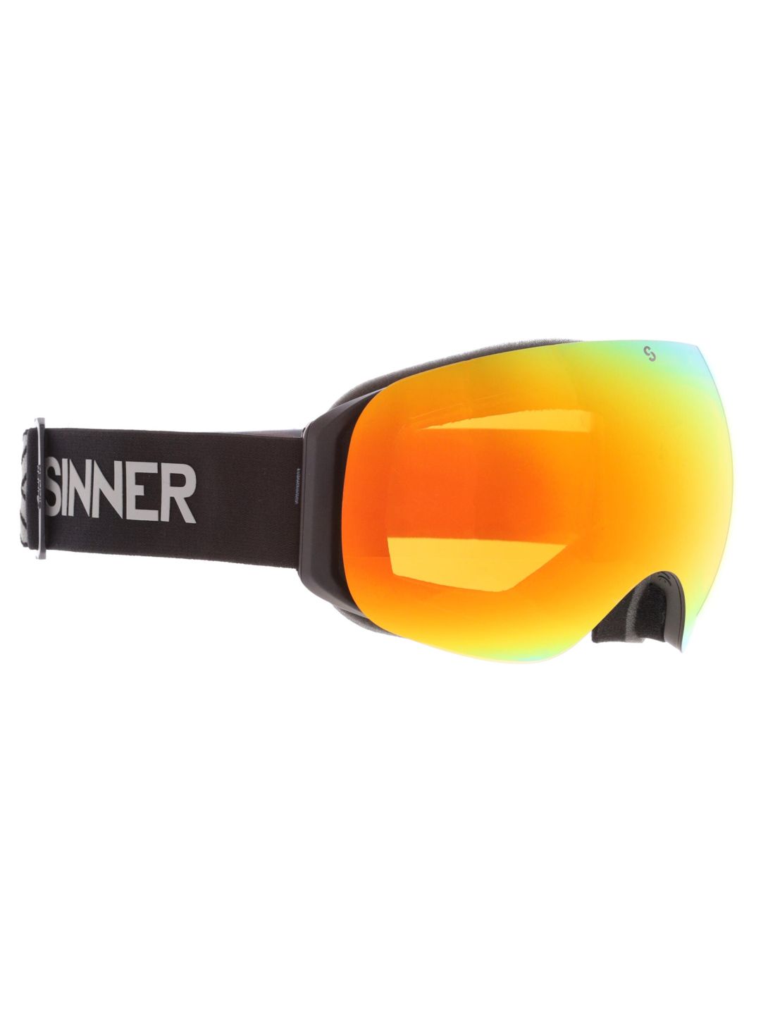 Sinner, Avon mascherina da sci unisex Matt Black nero 