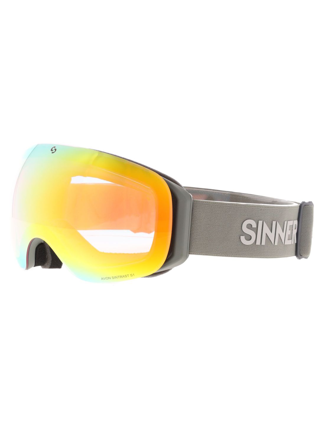 Sinner, Avon mascherina da sci unisex Matt Moss verde 